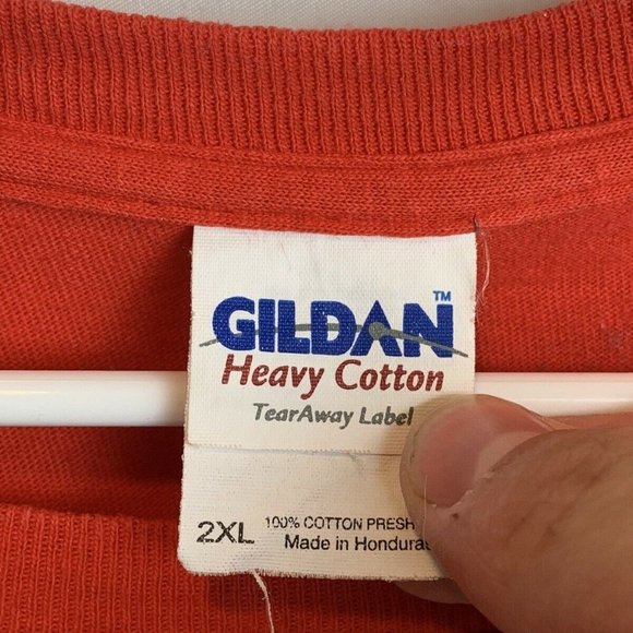 Gildan Mens My Arms Down Puffy T Shirt Size XXL - Picture 4 of 5